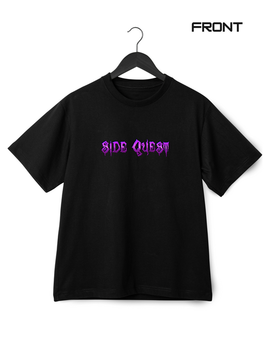 SIDE QUEST WIZARD APPROACHES YOU T-SHIRT (TWO SIDED)