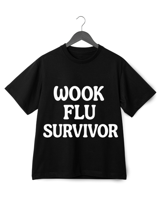 WOOK FLU SURVIVOR UNISEX T-SHIRT